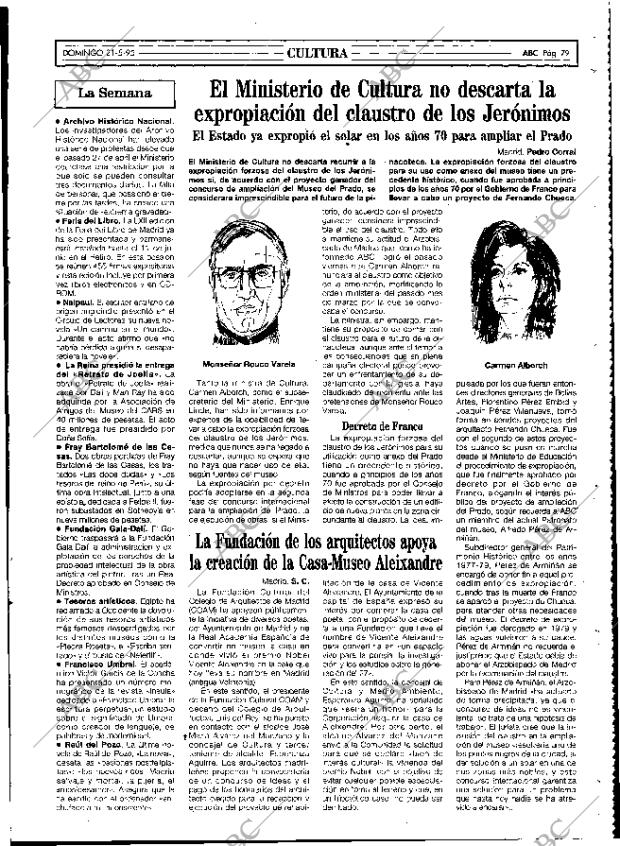 ABC MADRID 21-05-1995 página 79