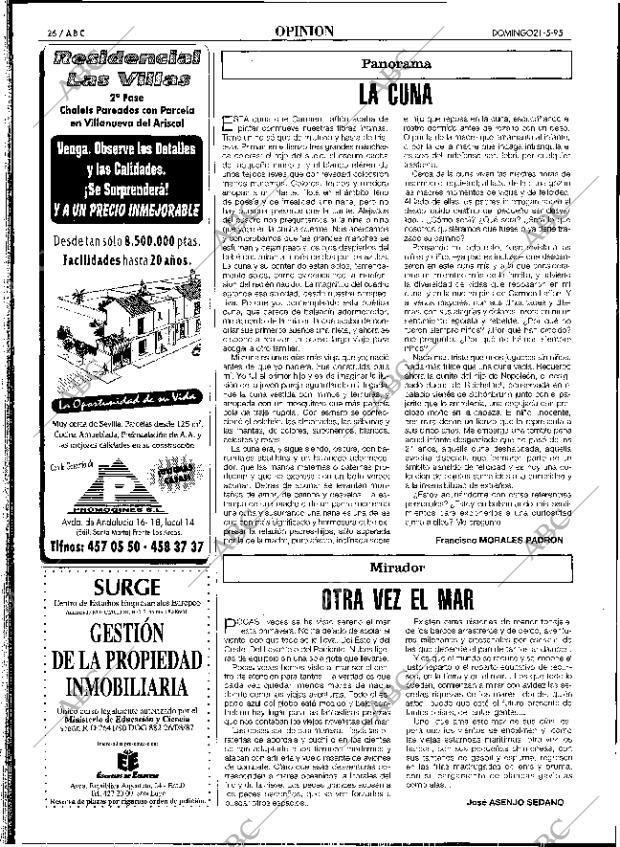 ABC SEVILLA 21-05-1995 página 26