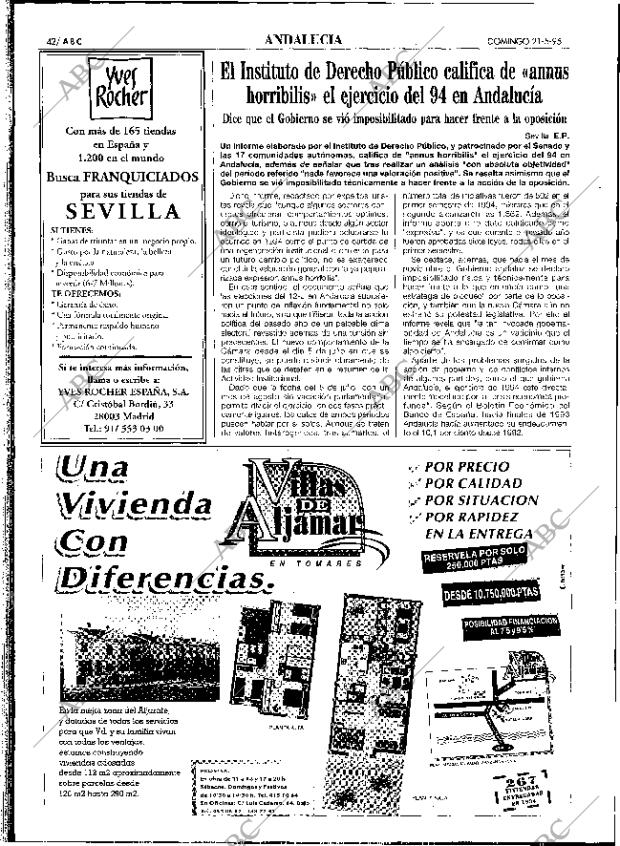 ABC SEVILLA 21-05-1995 página 42
