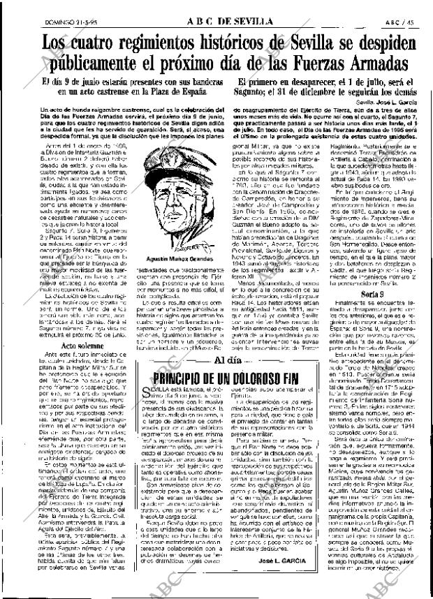 ABC SEVILLA 21-05-1995 página 45