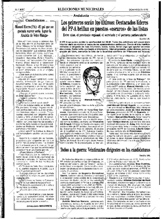 ABC SEVILLA 21-05-1995 página 66
