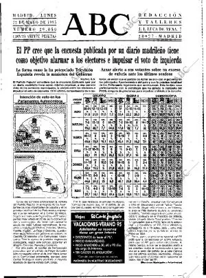 ABC MADRID 22-05-1995 página 23