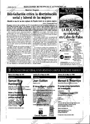 ABC MADRID 22-05-1995 página 39