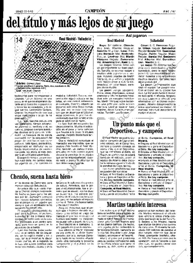 ABC MADRID 22-05-1995 página 87