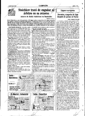 ABC MADRID 22-05-1995 página 93