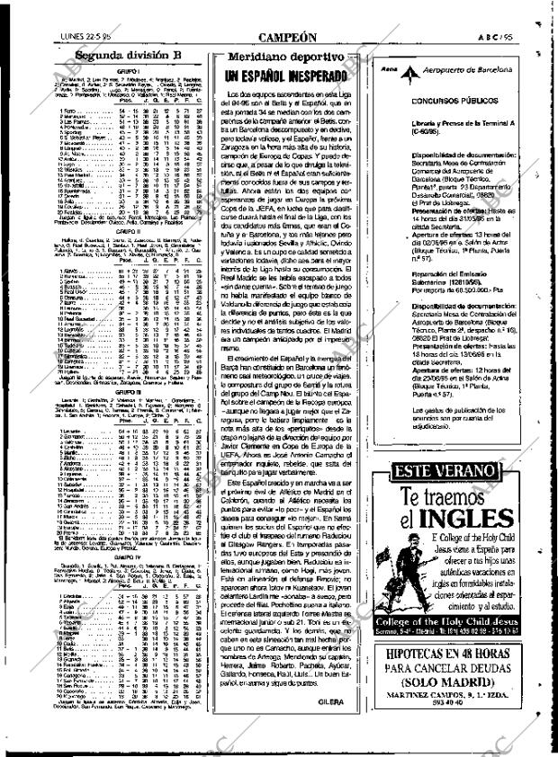 ABC MADRID 22-05-1995 página 95