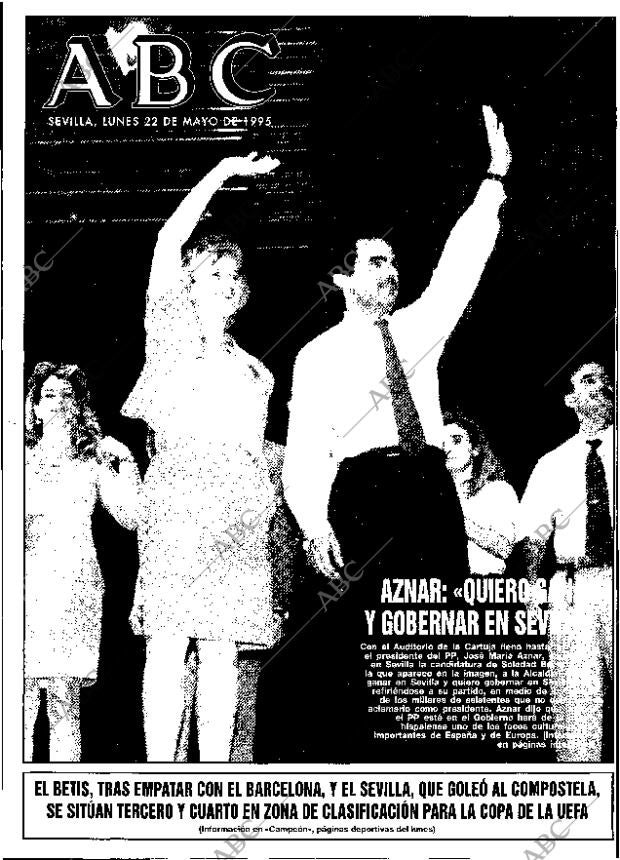 ABC SEVILLA 22-05-1995 página 1