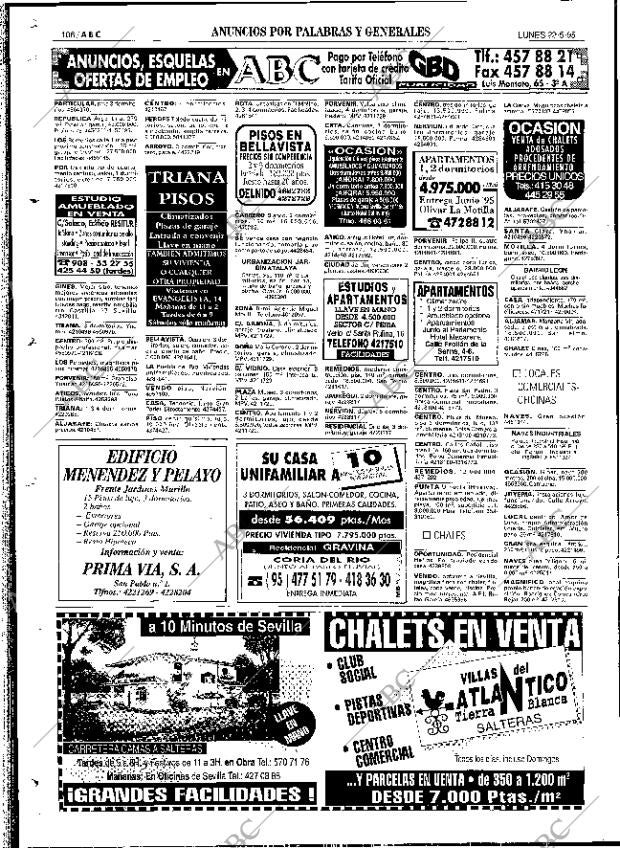 ABC SEVILLA 22-05-1995 página 106