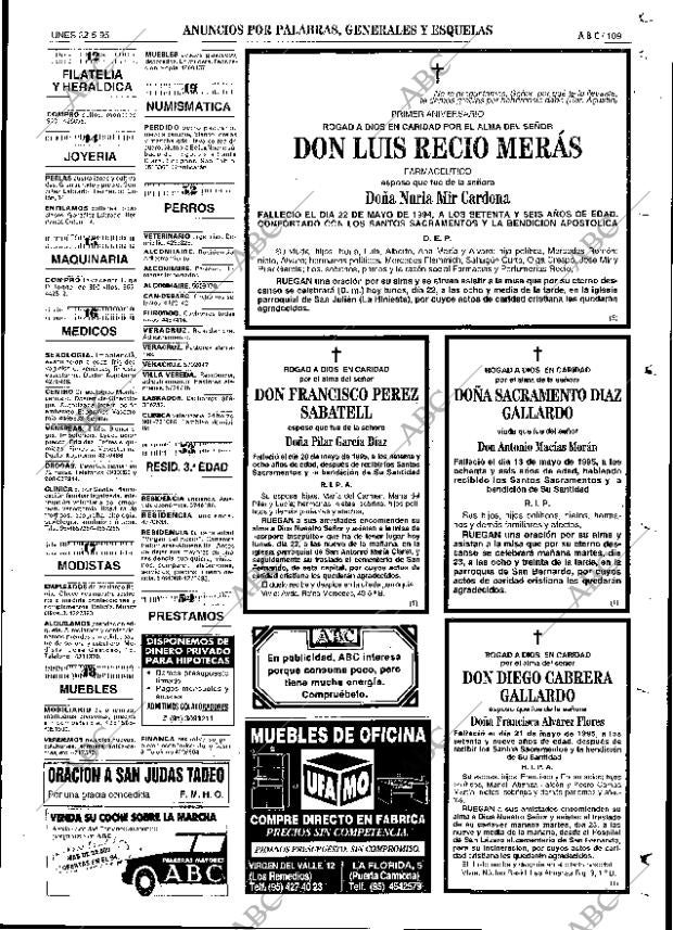 ABC SEVILLA 22-05-1995 página 109