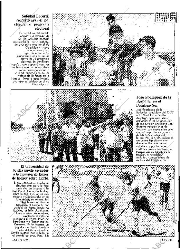 ABC SEVILLA 22-05-1995 página 11