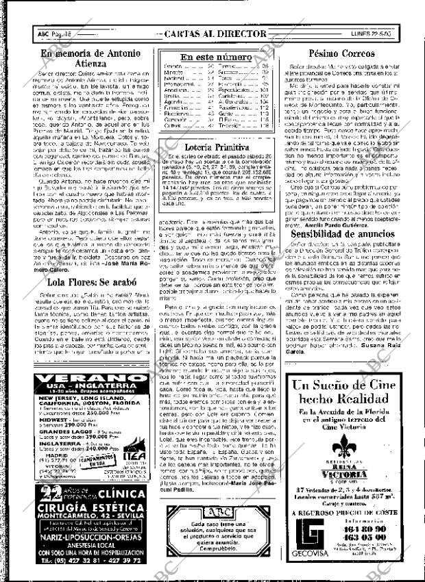 ABC SEVILLA 22-05-1995 página 18
