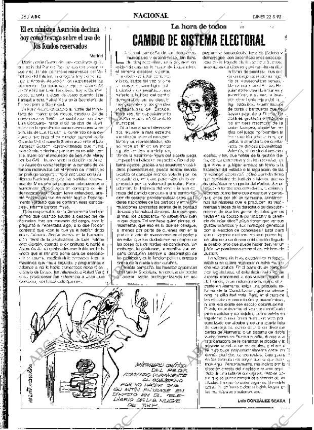 ABC SEVILLA 22-05-1995 página 26