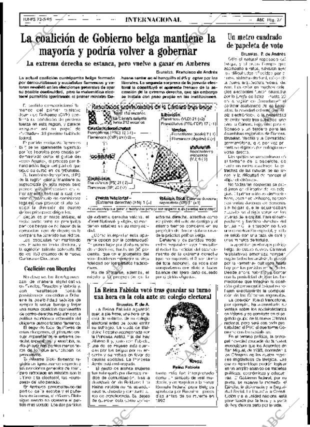 ABC SEVILLA 22-05-1995 página 27