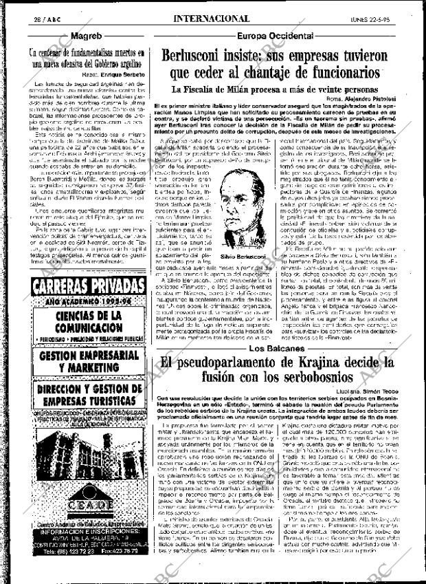 ABC SEVILLA 22-05-1995 página 28