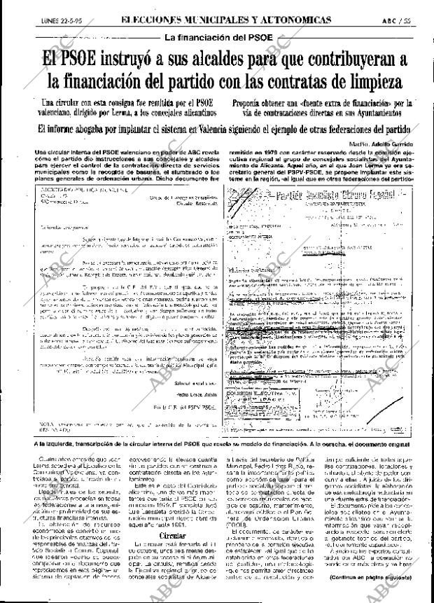 ABC SEVILLA 22-05-1995 página 55