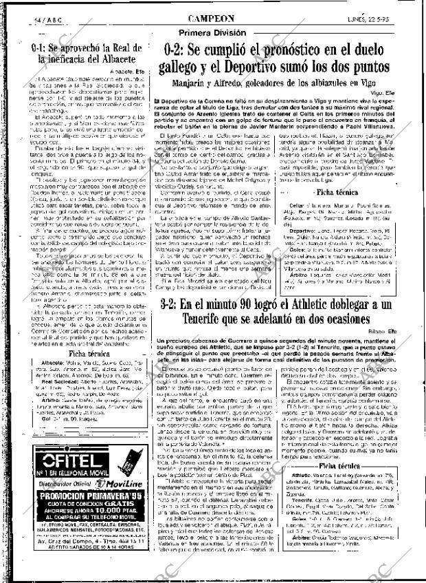 ABC SEVILLA 22-05-1995 página 64