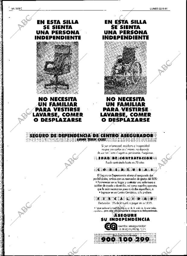 ABC SEVILLA 22-05-1995 página 94