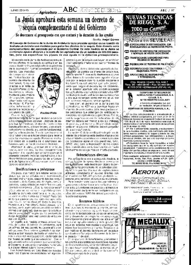 ABC SEVILLA 22-05-1995 página 97