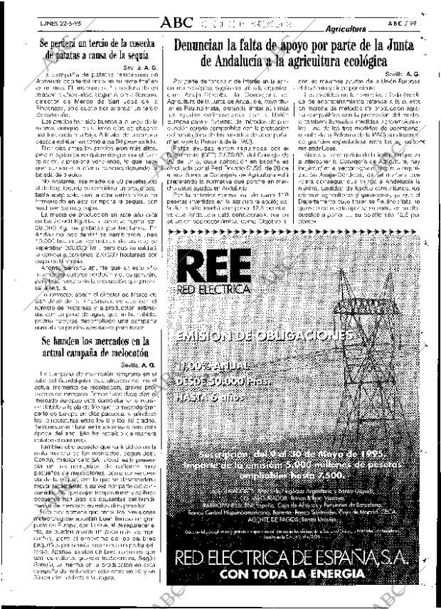 ABC SEVILLA 22-05-1995 página 99