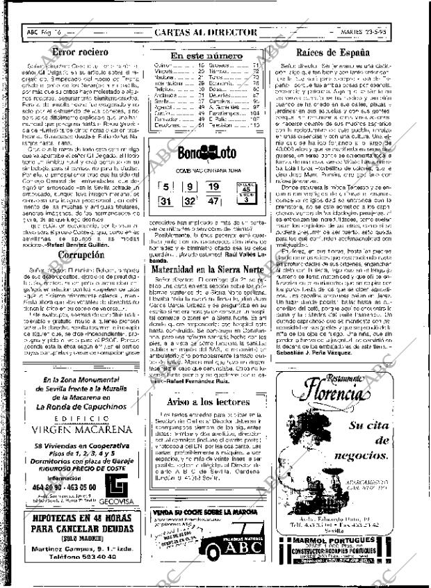 ABC SEVILLA 23-05-1995 página 16