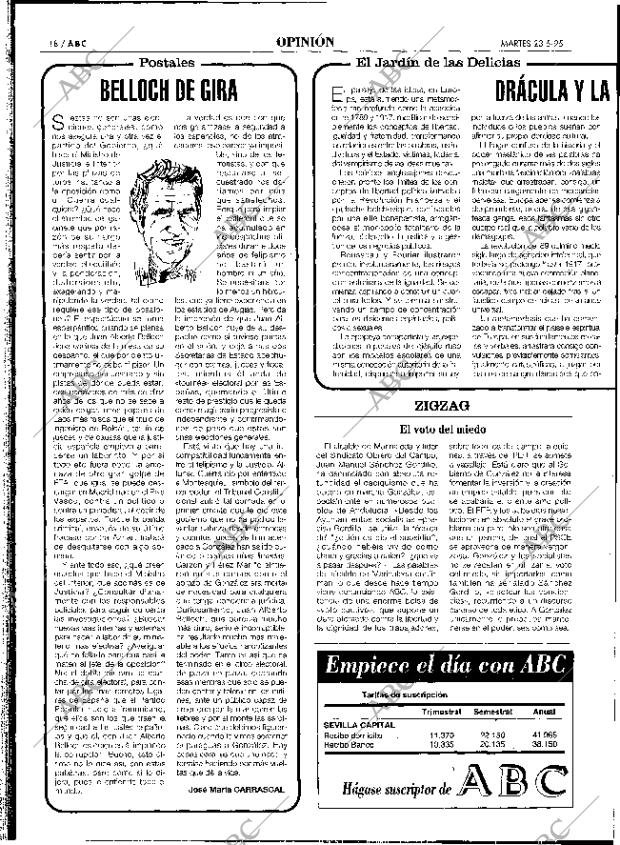 ABC SEVILLA 23-05-1995 página 18
