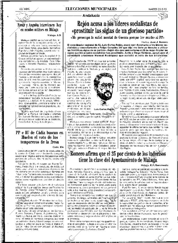 ABC SEVILLA 23-05-1995 página 62