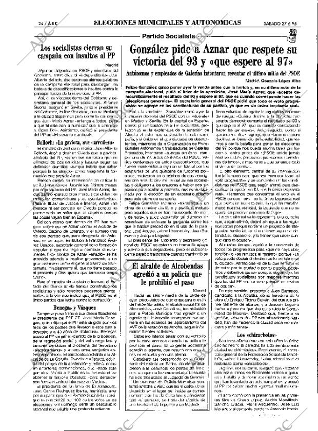 ABC MADRID 27-05-1995 página 24