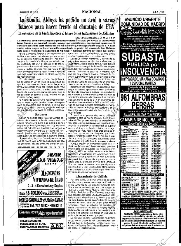 ABC MADRID 27-05-1995 página 35