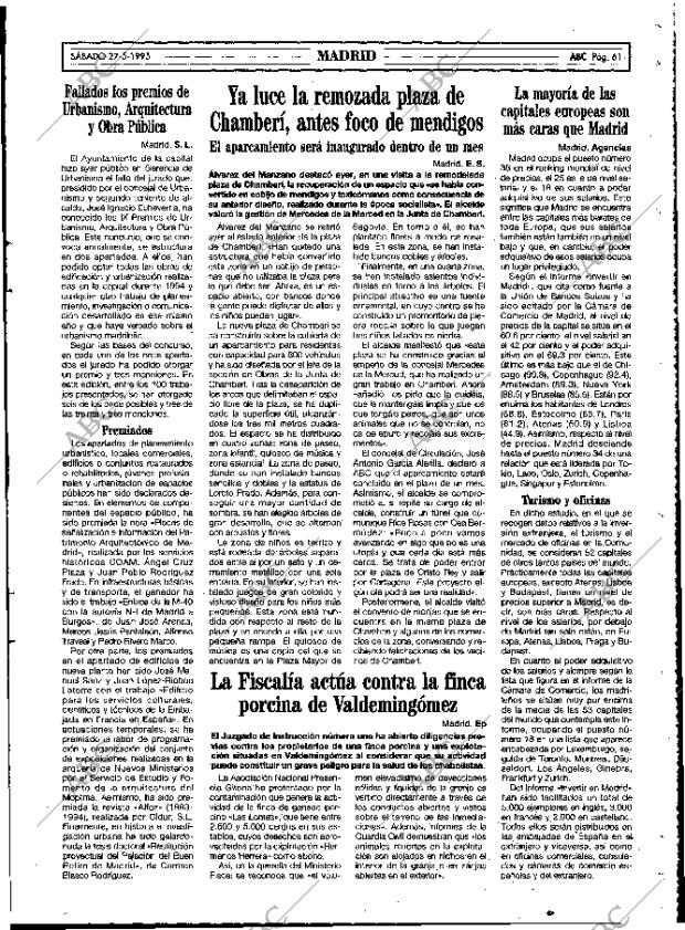 ABC MADRID 27-05-1995 página 61