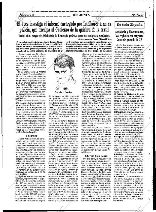 ABC MADRID 27-05-1995 página 67