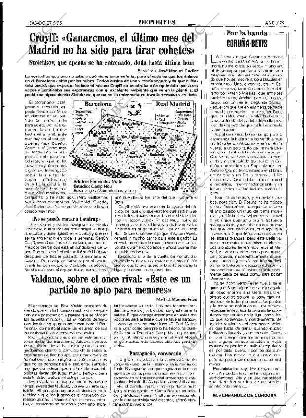 ABC SEVILLA 27-05-1995 página 79