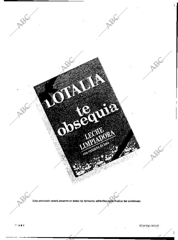 Periódico ABC MADRID 28-05-1995,portada - Archivo ABC