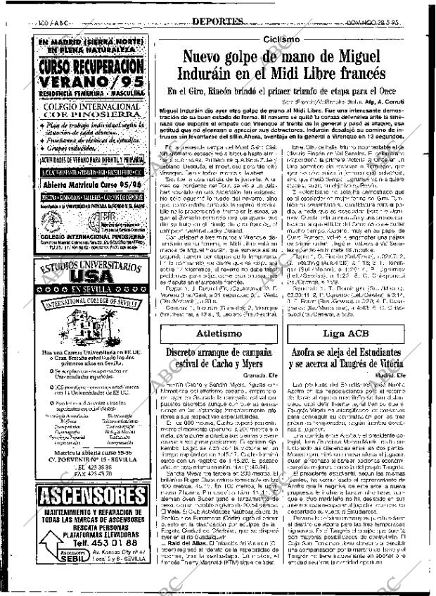 ABC SEVILLA 28-05-1995 página 100