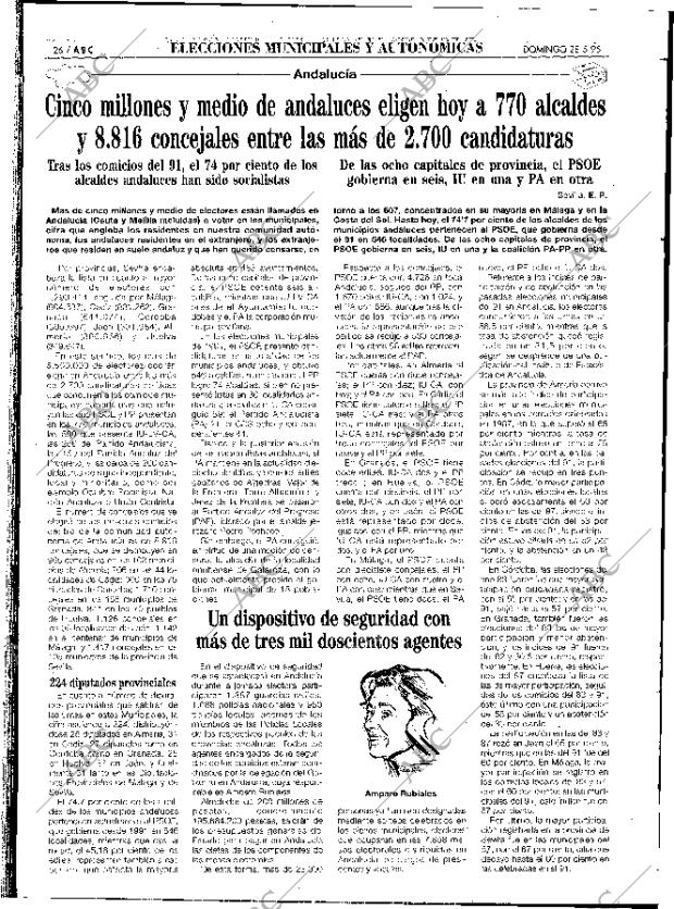 ABC SEVILLA 28-05-1995 página 26