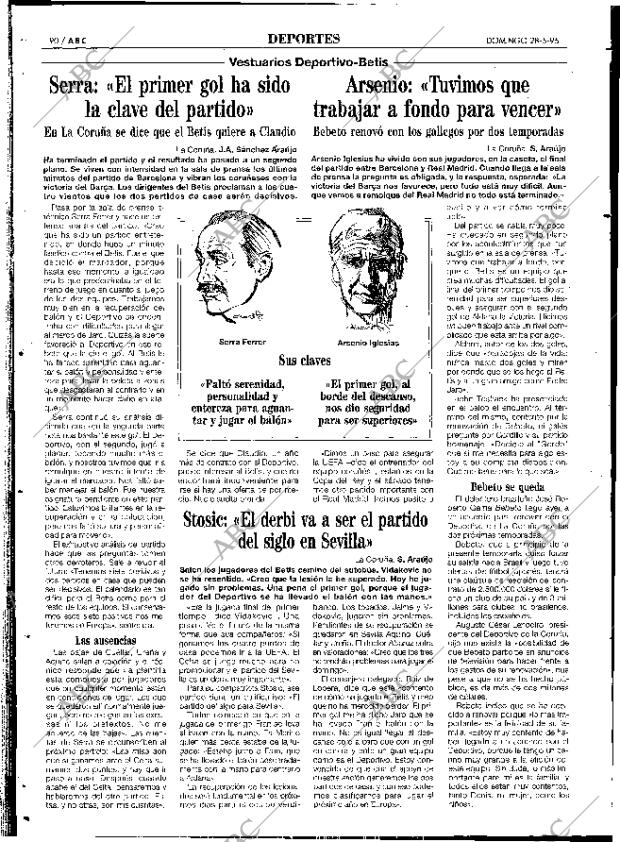 ABC SEVILLA 28-05-1995 página 90