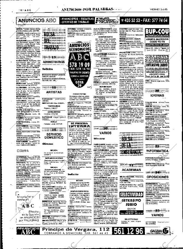 ABC MADRID 02-06-1995 página 118