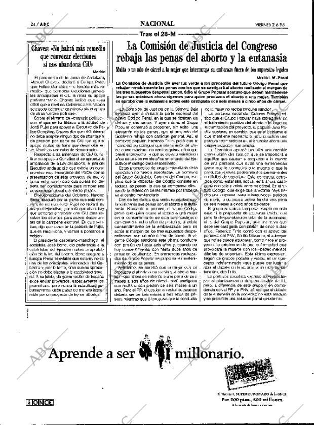 ABC MADRID 02-06-1995 página 24