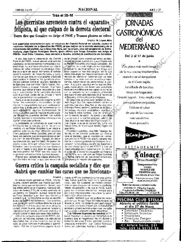 ABC MADRID 02-06-1995 página 27