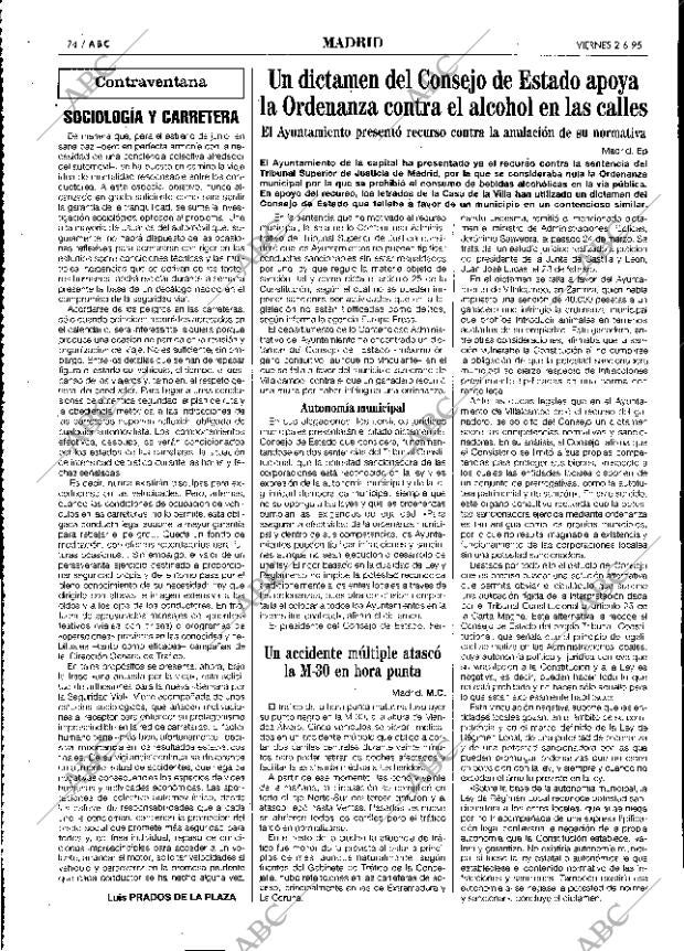 ABC MADRID 02-06-1995 página 74