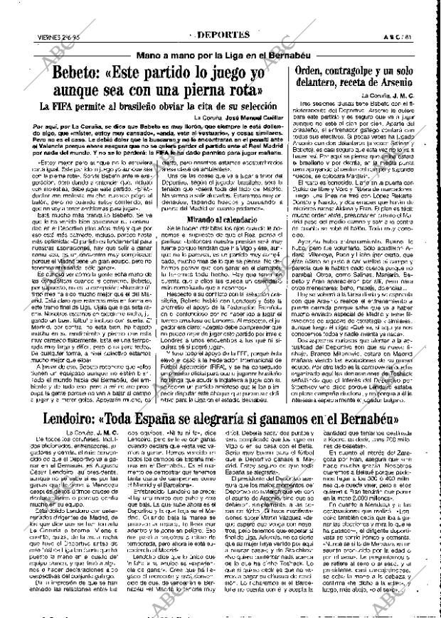 ABC MADRID 02-06-1995 página 81