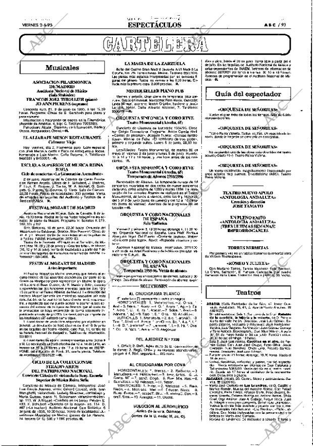 ABC MADRID 02-06-1995 página 93