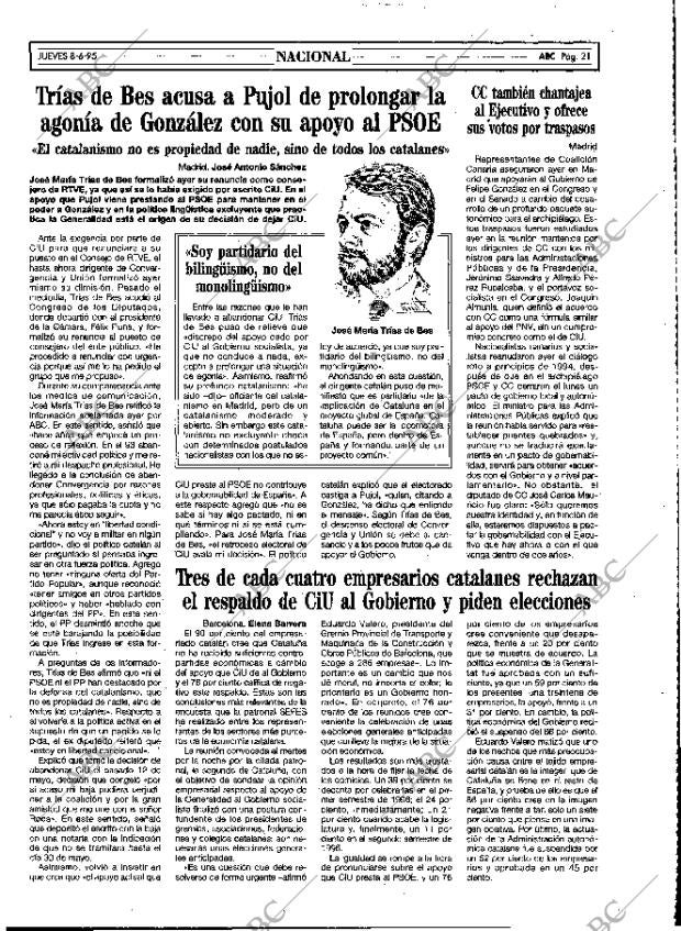 ABC MADRID 08-06-1995 página 21