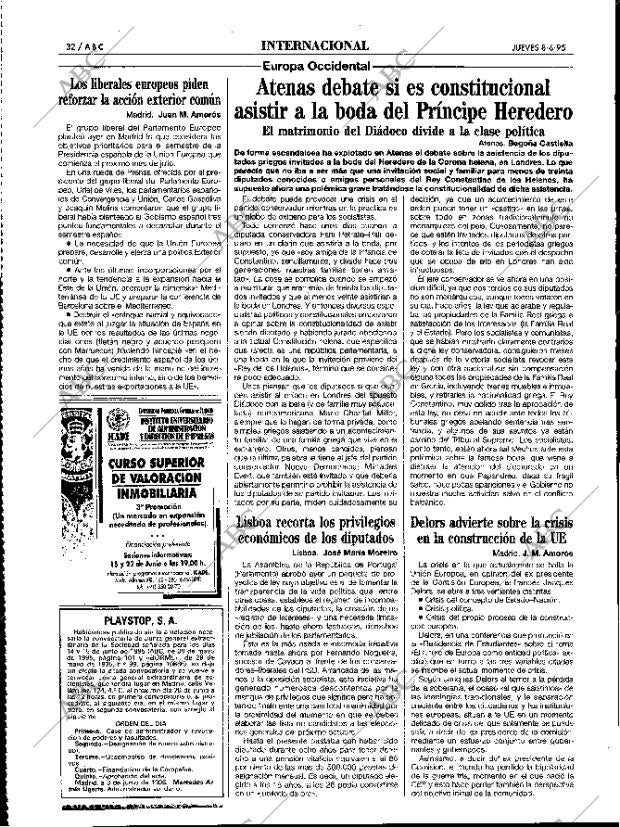 ABC MADRID 08-06-1995 página 32