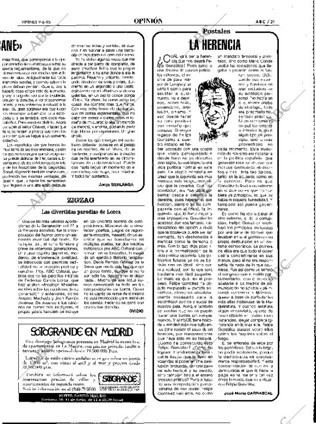 ABC MADRID 09-06-1995 página 21