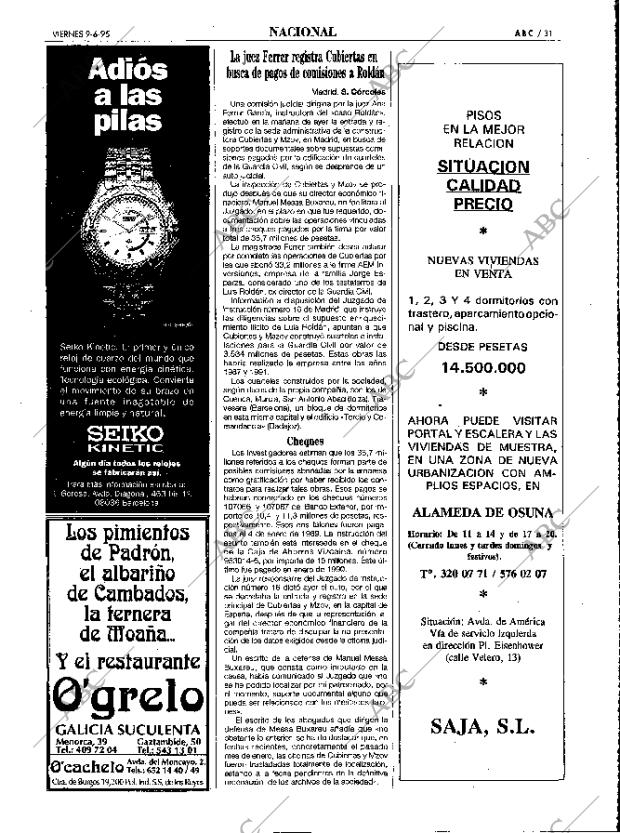 ABC MADRID 09-06-1995 página 31