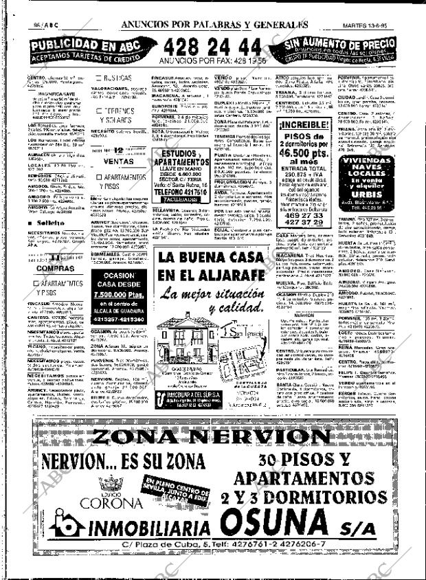 ABC SEVILLA 13-06-1995 página 98