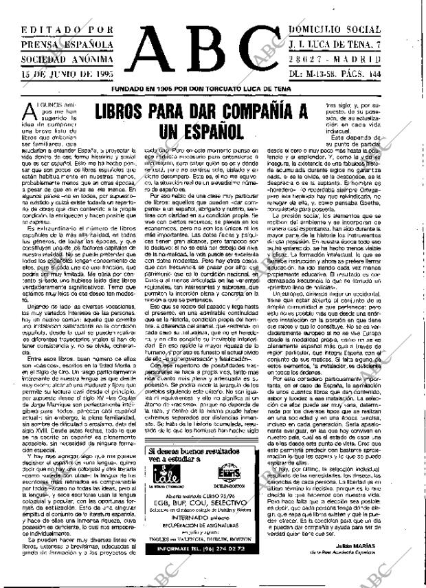 ABC MADRID 15-06-1995 página 3