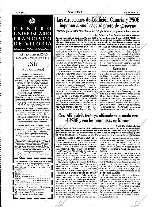 ABC MADRID 15-06-1995 página 32