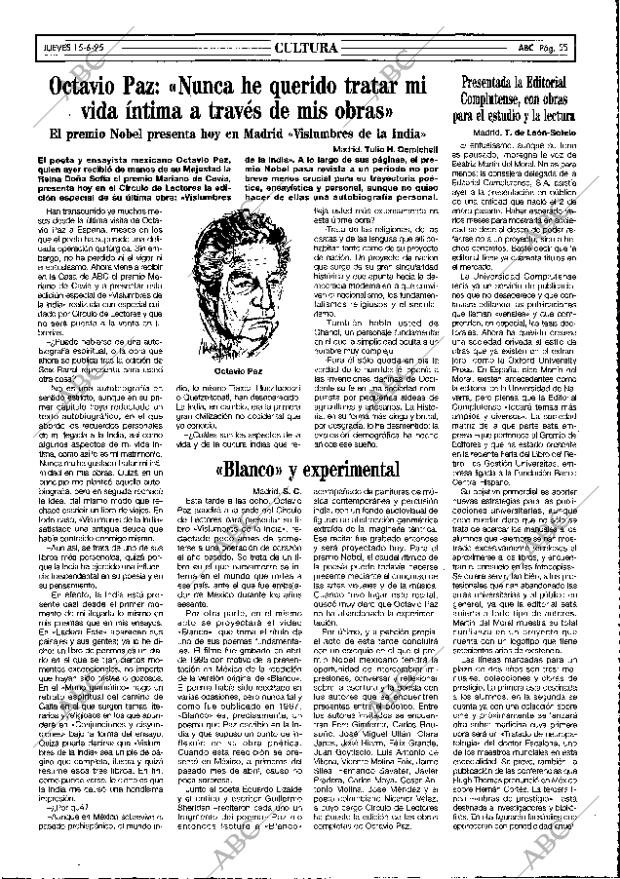 ABC MADRID 15-06-1995 página 55