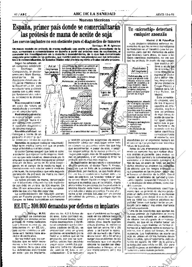 ABC MADRID 15-06-1995 página 62